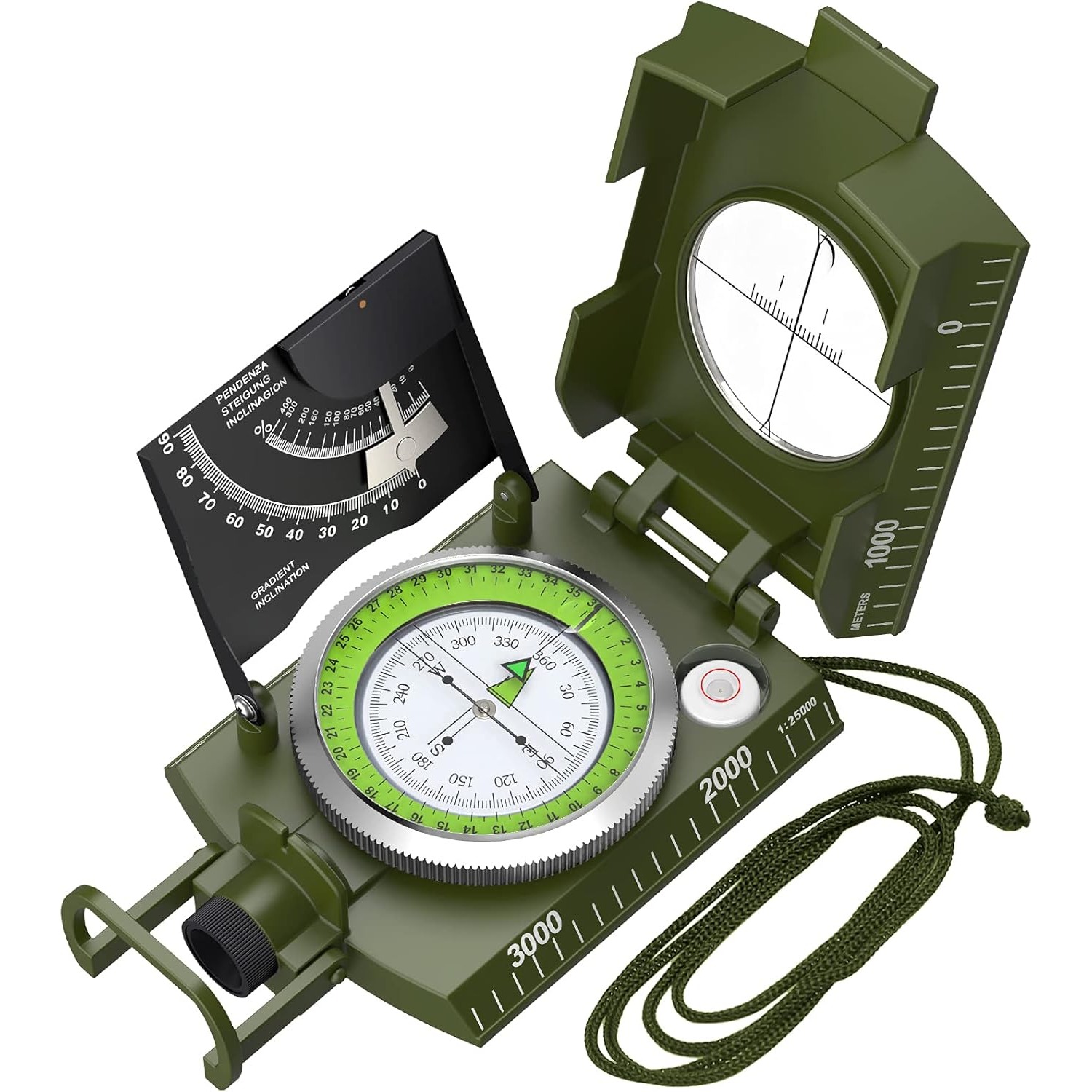 Compass Lensatic - بوصلة بروستر IP65 - مع عدسة