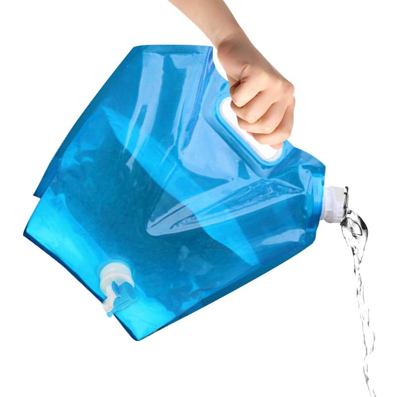 حقيبة مياه للتخييم مع صنبور حا - مراجعة Water Bag Collapsible وسعره