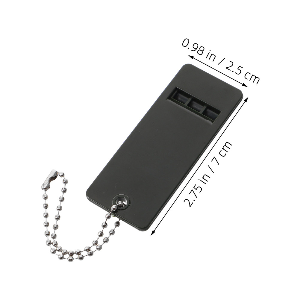 10 قطع من صفارات النجاة الخارج - مراجعة Emergency Whistle Loud وسعره