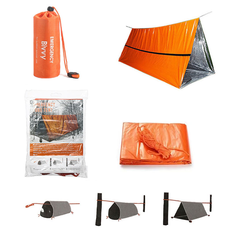 2 شخص مأوى للطوارئ Bivy مجموعة - مراجعة Bivy Bag Emergency وسعره