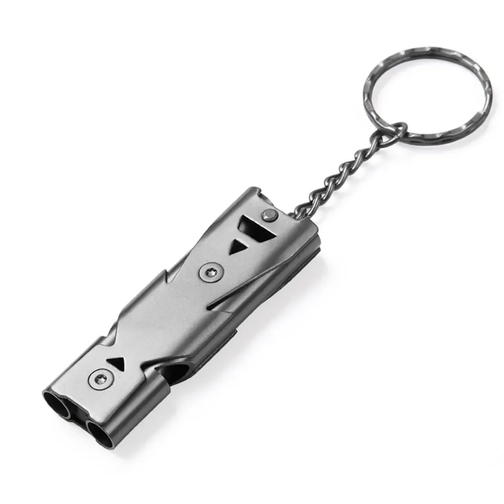 عالية ديسيبل الطوارئ المفاتيح  - مراجعة Emergency Whistle Loud وسعره